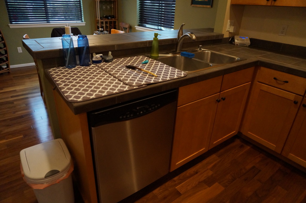 Kitchen remodel before photo