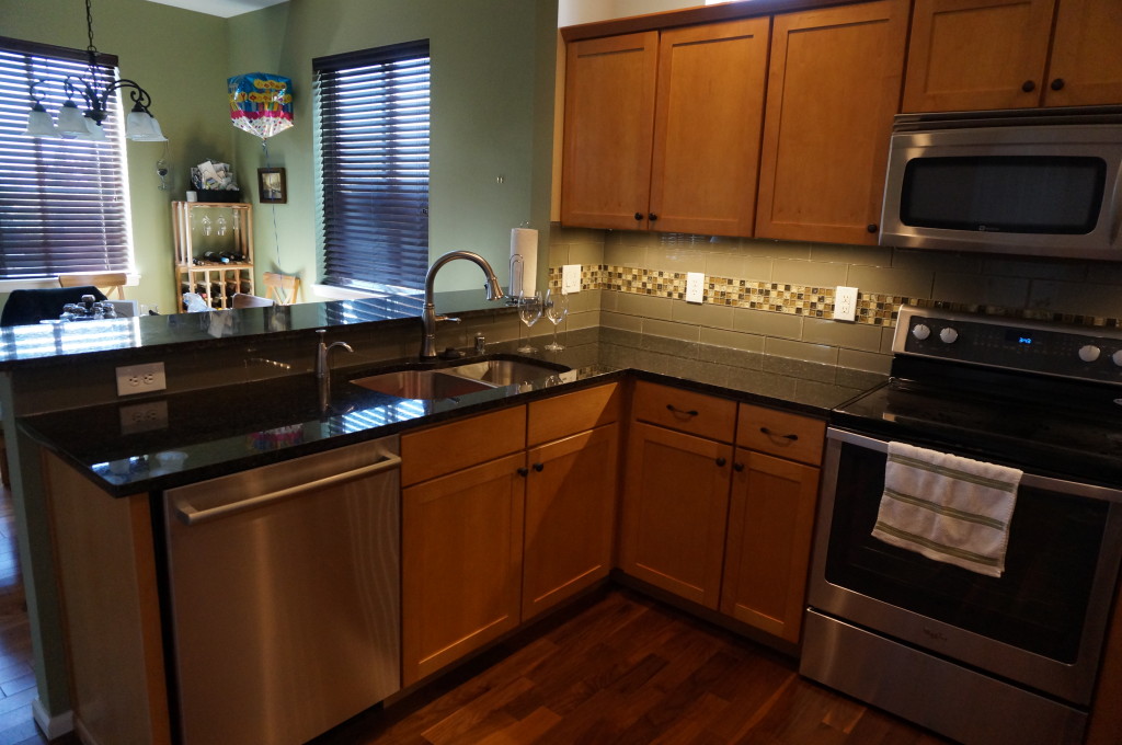 Kitchen remodel after photo