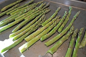 steak dinner recipe for two Ina Garten asparagus